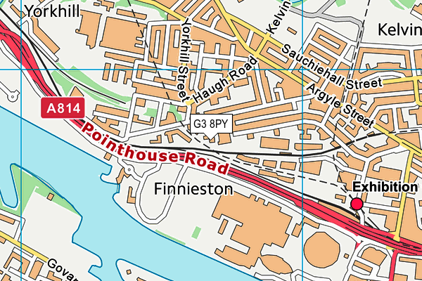 G3 8PY map - OS VectorMap District (Ordnance Survey) G3 8PY map - OS VectorMap District (Ordnance Survey)