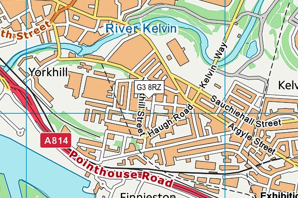 G3 8RZ map - OS VectorMap District (Ordnance Survey) G3 8RZ map - OS VectorMap District (Ordnance Survey)