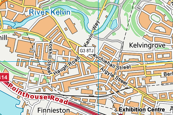G3 8TJ map - OS VectorMap District (Ordnance Survey) G3 8TJ map - OS VectorMap District (Ordnance Survey)