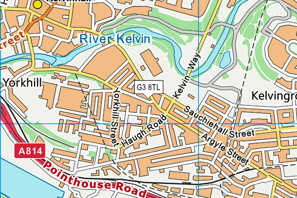 G3 8TL map - OS VectorMap District (Ordnance Survey) G3 8TL map - OS VectorMap District (Ordnance Survey)
