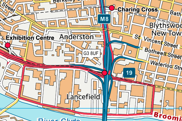 G3 8UF map - OS VectorMap District (Ordnance Survey) G3 8UF map - OS VectorMap District (Ordnance Survey)