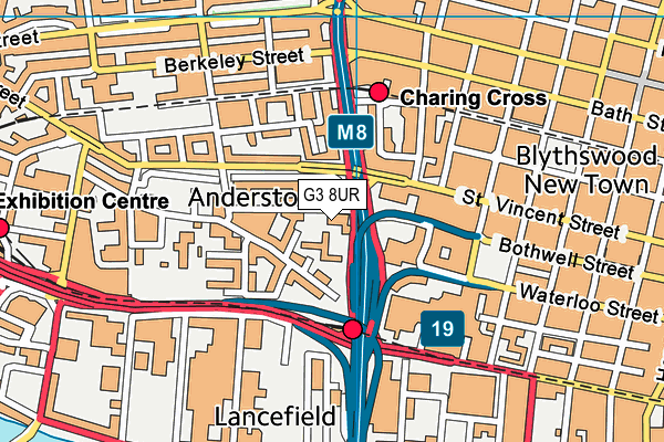 G3 8UR map - OS VectorMap District (Ordnance Survey) G3 8UR map - OS VectorMap District (Ordnance Survey)