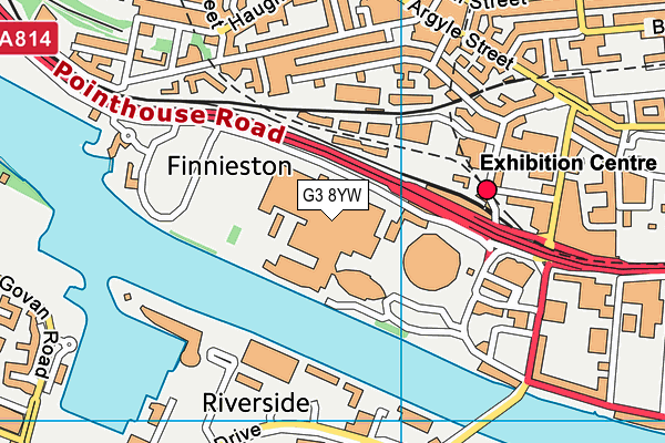 G3 8YW map - OS VectorMap District (Ordnance Survey) G3 8YW map - OS VectorMap District (Ordnance Survey)