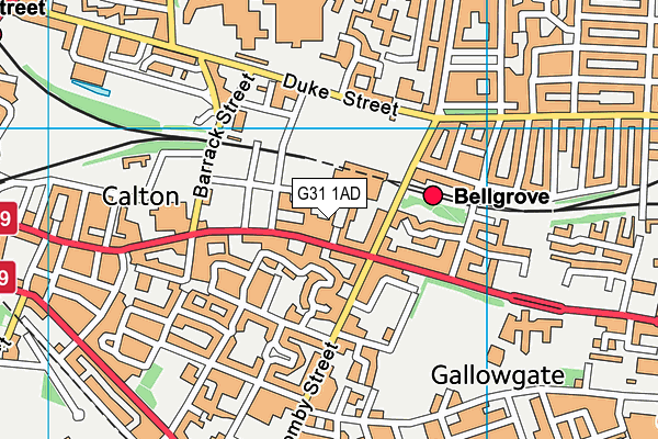 G31 1AD map - OS VectorMap District (Ordnance Survey) G31 1AD map - OS VectorMap District (Ordnance Survey)