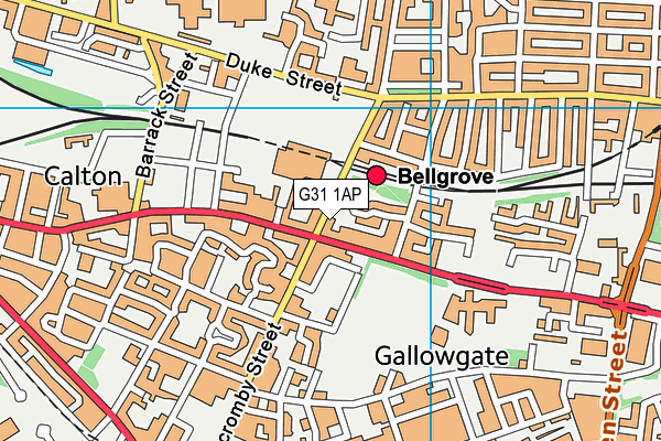 G31 1AP map - OS VectorMap District (Ordnance Survey) G31 1AP map - OS VectorMap District (Ordnance Survey)