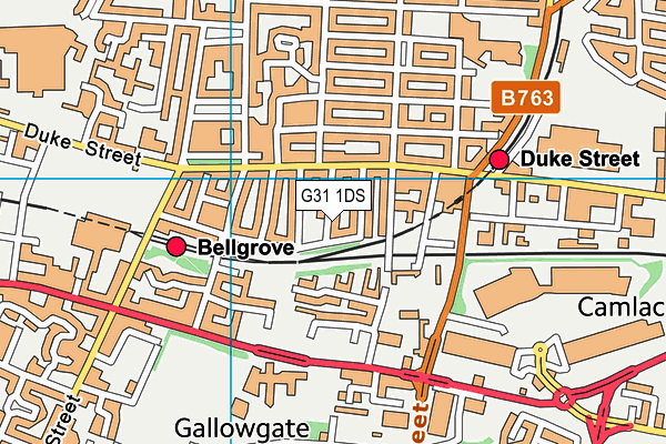G31 1DS map - OS VectorMap District (Ordnance Survey) G31 1DS map - OS VectorMap District (Ordnance Survey)