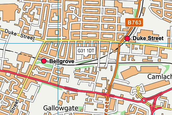G31 1DT map - OS VectorMap District (Ordnance Survey) G31 1DT map - OS VectorMap District (Ordnance Survey)