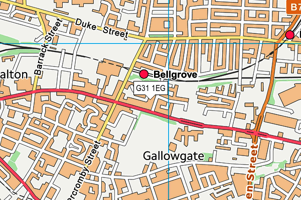 G31 1EG map - OS VectorMap District (Ordnance Survey) G31 1EG map - OS VectorMap District (Ordnance Survey)
