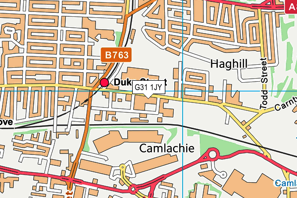 G31 1JY map - OS VectorMap District (Ordnance Survey) G31 1JY map - OS VectorMap District (Ordnance Survey)