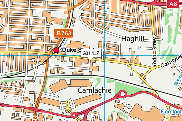 G31 1JZ map - OS VectorMap District (Ordnance Survey) G31 1JZ map - OS VectorMap District (Ordnance Survey)