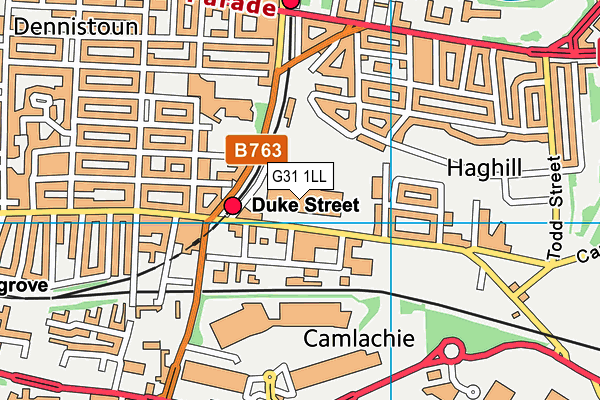 G31 1LL map - OS VectorMap District (Ordnance Survey) G31 1LL map - OS VectorMap District (Ordnance Survey)