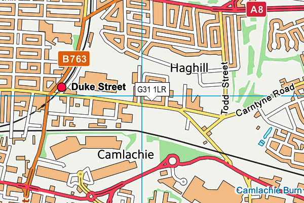 G31 1LR map - OS VectorMap District (Ordnance Survey) G31 1LR map - OS VectorMap District (Ordnance Survey)