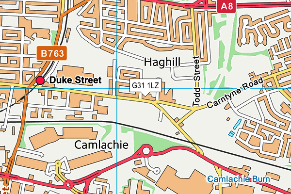 G31 1LZ map - OS VectorMap District (Ordnance Survey) G31 1LZ map - OS VectorMap District (Ordnance Survey)