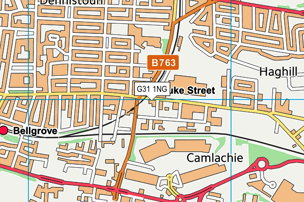G31 1NG map - OS VectorMap District (Ordnance Survey) G31 1NG map - OS VectorMap District (Ordnance Survey)