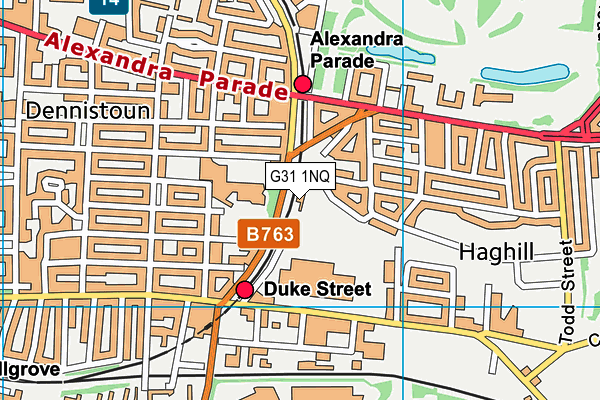 G31 1NQ map - OS VectorMap District (Ordnance Survey) G31 1NQ map - OS VectorMap District (Ordnance Survey)
