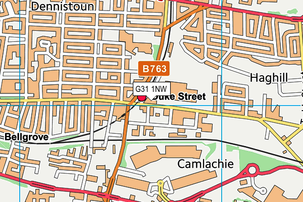 G31 1NW map - OS VectorMap District (Ordnance Survey) G31 1NW map - OS VectorMap District (Ordnance Survey)