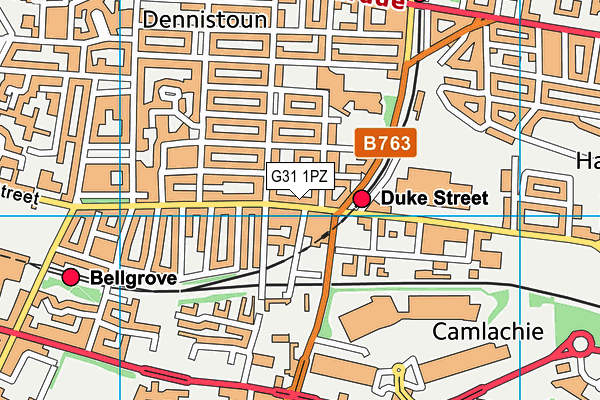 G31 1PZ map - OS VectorMap District (Ordnance Survey) G31 1PZ map - OS VectorMap District (Ordnance Survey)