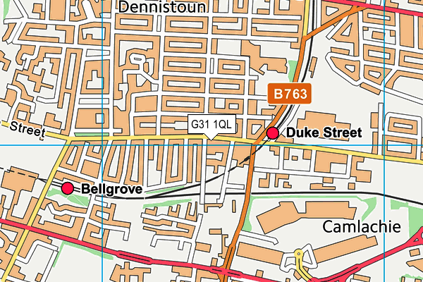 G31 1QL map - OS VectorMap District (Ordnance Survey) G31 1QL map - OS VectorMap District (Ordnance Survey)