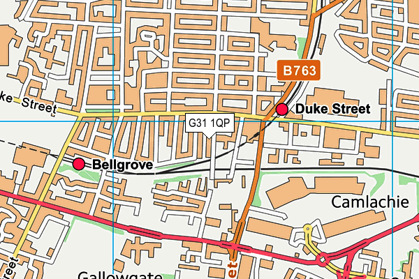 G31 1QP map - OS VectorMap District (Ordnance Survey) G31 1QP map - OS VectorMap District (Ordnance Survey)