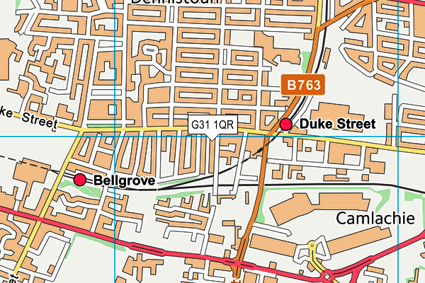 G31 1QR map - OS VectorMap District (Ordnance Survey) G31 1QR map - OS VectorMap District (Ordnance Survey)
