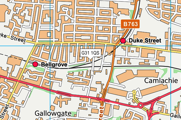 G31 1QS map - OS VectorMap District (Ordnance Survey) G31 1QS map - OS VectorMap District (Ordnance Survey)