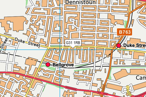 G31 1RB map - OS VectorMap District (Ordnance Survey) G31 1RB map - OS VectorMap District (Ordnance Survey)