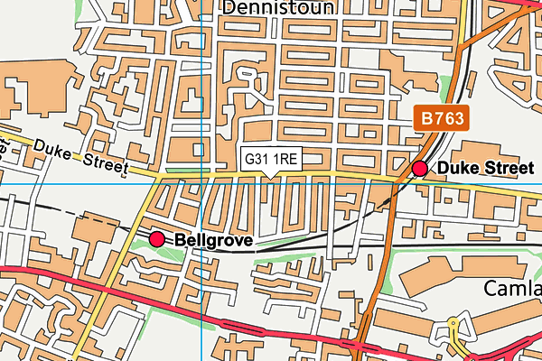 G31 1RE map - OS VectorMap District (Ordnance Survey) G31 1RE map - OS VectorMap District (Ordnance Survey)