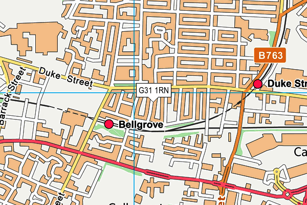 G31 1RN map - OS VectorMap District (Ordnance Survey) G31 1RN map - OS VectorMap District (Ordnance Survey)