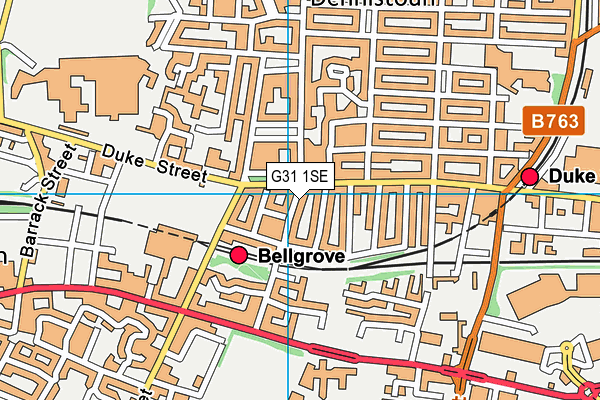 G31 1SE map - OS VectorMap District (Ordnance Survey) G31 1SE map - OS VectorMap District (Ordnance Survey)
