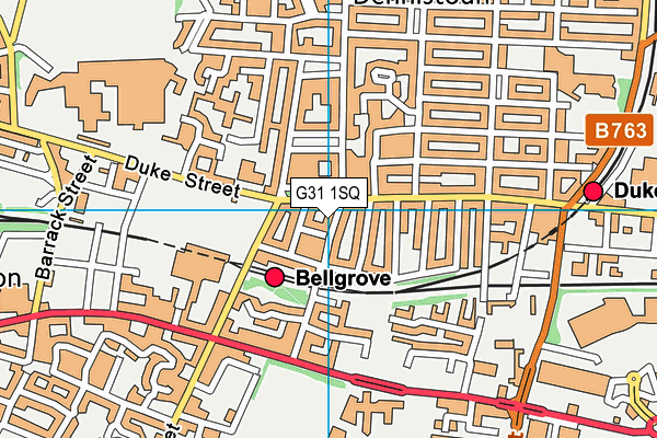 G31 1SQ map - OS VectorMap District (Ordnance Survey) G31 1SQ map - OS VectorMap District (Ordnance Survey)
