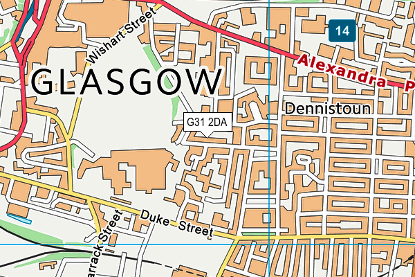 G31 2DA map - OS VectorMap District (Ordnance Survey) G31 2DA map - OS VectorMap District (Ordnance Survey)