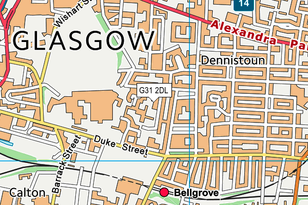 G31 2DL map - OS VectorMap District (Ordnance Survey) G31 2DL map - OS VectorMap District (Ordnance Survey)