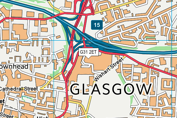 G31 2ET map - OS VectorMap District (Ordnance Survey) G31 2ET map - OS VectorMap District (Ordnance Survey)