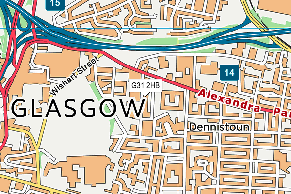 G31 2HB map - OS VectorMap District (Ordnance Survey) G31 2HB map - OS VectorMap District (Ordnance Survey)