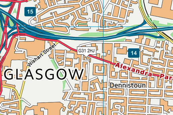G31 2HJ map - OS VectorMap District (Ordnance Survey) G31 2HJ map - OS VectorMap District (Ordnance Survey)