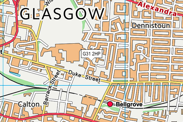 G31 2HP map - OS VectorMap District (Ordnance Survey) G31 2HP map - OS VectorMap District (Ordnance Survey)