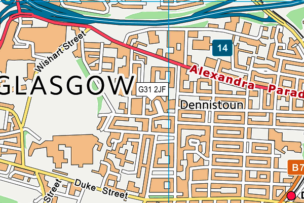 G31 2JF map - OS VectorMap District (Ordnance Survey) G31 2JF map - OS VectorMap District (Ordnance Survey)