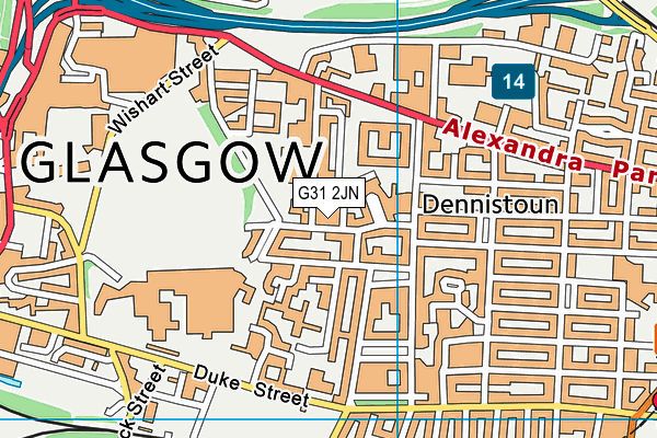 G31 2JN map - OS VectorMap District (Ordnance Survey) G31 2JN map - OS VectorMap District (Ordnance Survey)