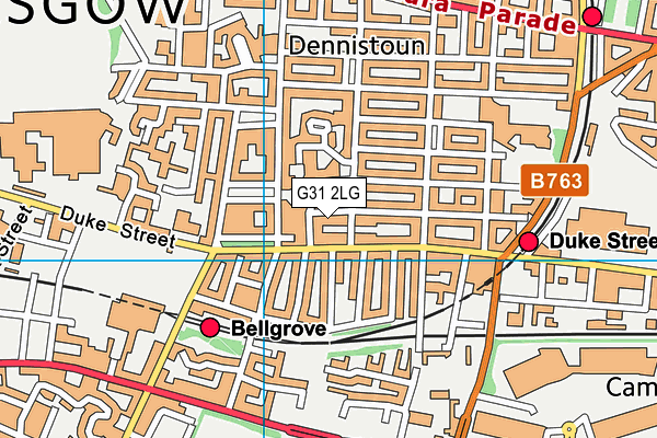 G31 2LG map - OS VectorMap District (Ordnance Survey) G31 2LG map - OS VectorMap District (Ordnance Survey)