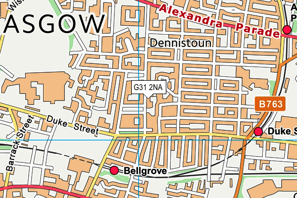 G31 2NA map - OS VectorMap District (Ordnance Survey) G31 2NA map - OS VectorMap District (Ordnance Survey)