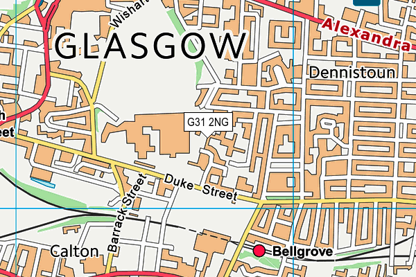 G31 2NG map - OS VectorMap District (Ordnance Survey) G31 2NG map - OS VectorMap District (Ordnance Survey)