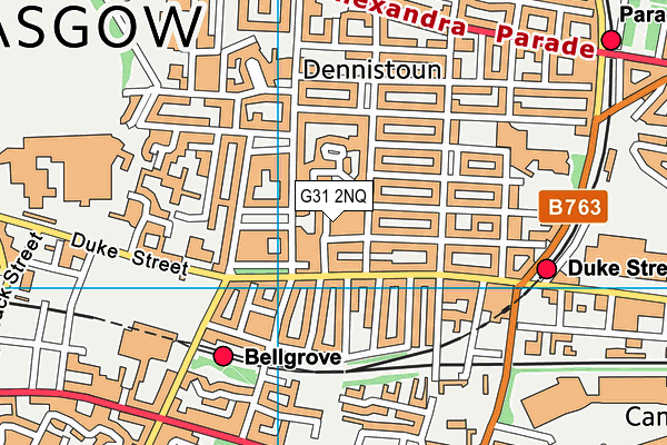G31 2NQ map - OS VectorMap District (Ordnance Survey) G31 2NQ map - OS VectorMap District (Ordnance Survey)