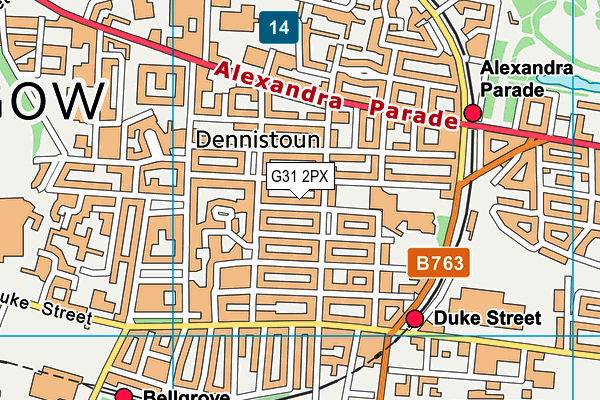 G31 2PX map - OS VectorMap District (Ordnance Survey) G31 2PX map - OS VectorMap District (Ordnance Survey)