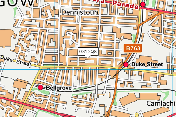 G31 2QS map - OS VectorMap District (Ordnance Survey) G31 2QS map - OS VectorMap District (Ordnance Survey)