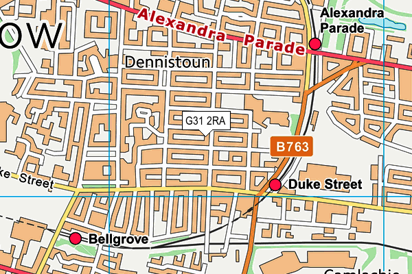 G31 2RA map - OS VectorMap District (Ordnance Survey) G31 2RA map - OS VectorMap District (Ordnance Survey)