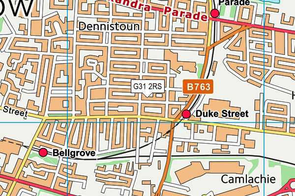 G31 2RS map - OS VectorMap District (Ordnance Survey) G31 2RS map - OS VectorMap District (Ordnance Survey)