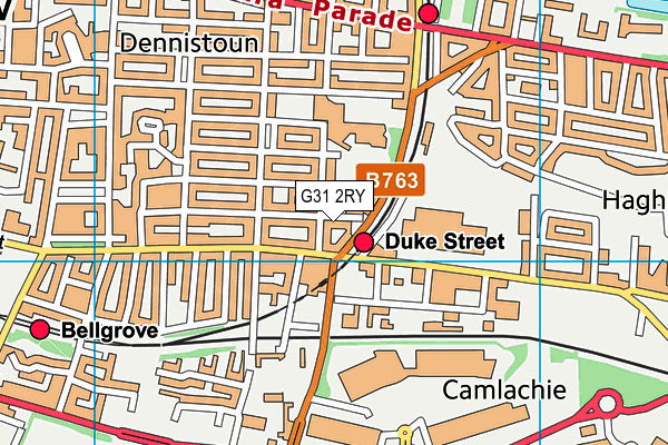 G31 2RY map - OS VectorMap District (Ordnance Survey) G31 2RY map - OS VectorMap District (Ordnance Survey)