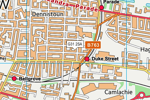G31 2SA map - OS VectorMap District (Ordnance Survey) G31 2SA map - OS VectorMap District (Ordnance Survey)