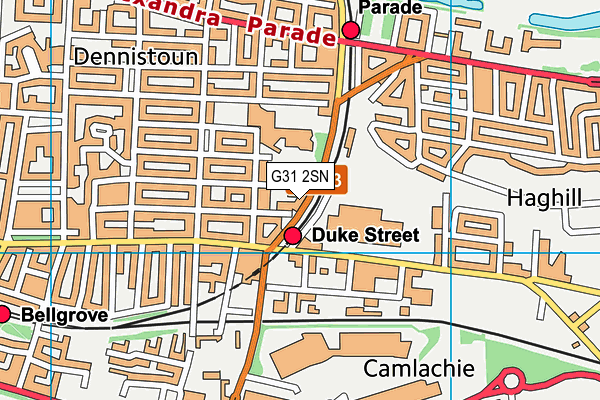 G31 2SN map - OS VectorMap District (Ordnance Survey) G31 2SN map - OS VectorMap District (Ordnance Survey)