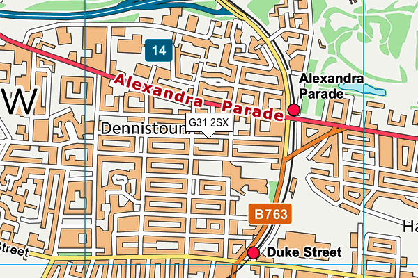 G31 2SX map - OS VectorMap District (Ordnance Survey) G31 2SX map - OS VectorMap District (Ordnance Survey)